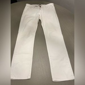 GoldSign skinny low rise Frontier ankle jeans - white size 26 (fit more like 25)